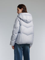 [Preview] Cocoon Hooded Goose Down Jacket GOELIA