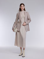 [Preview] Cashmere Wool Blend Double-Faced Women Blazer GOELIA