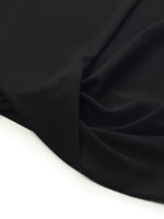 Acetate Crop T-shirt And Straight Pants Two-Piece Set GOELIA