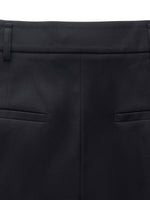 H-Line Pleated Women Skirt With Belt GOELIA