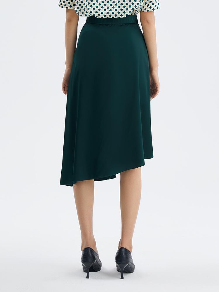 Triacetate Asymmetrical Skirt GOELIA