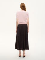 Cotton Blend A-Line Women Culottes GOELIA