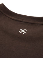[Preview] Round Neck Women Long T-Shirt With Crossbody Bag GOELIA