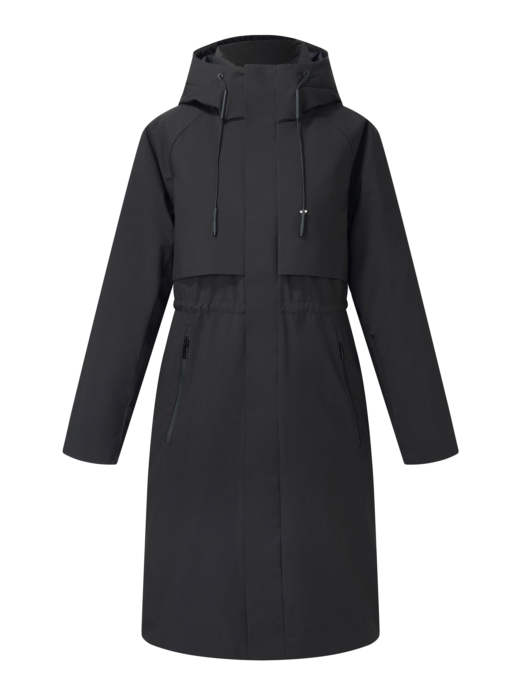 [Preview] Hooded Unisex Goose Down Trench Coat GOELIA