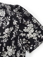 Floral Print Twist Front Women Midi Dress GOELIA