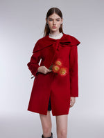 [Preview] Tencel Wool Blend Double-Faced Women Coat GOELIA