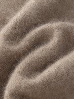 [Preview] 100% Brushed Cashmere V-Neck Women Sweater GOELIA