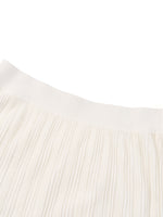 [Preview] Elastic Waist A-Line Women Knit Skirt GOELIA