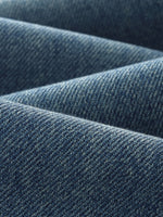 100% Cotton Denim Women Straight Leg Jeans GOELIA