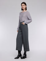 [Preview] Cashmere Wool Blend Women Ankle-Length Pants GOELIA