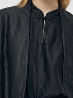 18 Momme Xiang Yun Silk Women Overcoat GOELIA