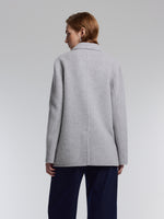 [Preview] Yak Silk Wool Blend Double-Faced Women Blazer GOELIA