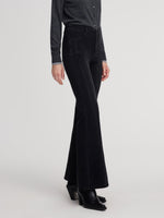 Brushed Denim Women Flared Jeans GOELIA