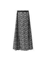Rose Jacquard Pleated Women Mamianqun With Bottomed Skirt GOELIA