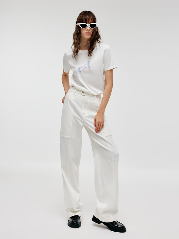 GOELIA X CHRISTINE PHUNG Wide-Leg Jeans GOELIA