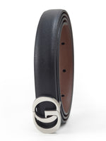 GO Letter Women Leather Belt Size Small GOELIA