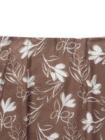 Tencel Blend Floral Print Women Skirt GOELIA