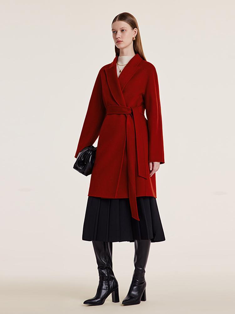 Tencel Wool Double-Faced Coat GOELIA