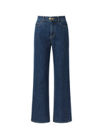 Denim Adjustable Waist Women Jeans GOELIA