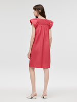 V-Neck Women Mini Dress GOELIA
