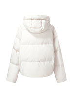 Hooded Zip-Up Goose Down Jacket GOELIA