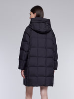 [Preview] H-Line Hooded Mid-Length Goose Down Coat GOELIA