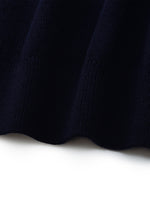 Tencel Blend Mock Layered Knit Top And Skirt Two-Piece Set GOELIA