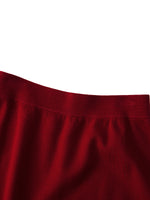 [Preview] Lyocell Wool Blend Jacquard Knit Top And Skirt Two-Piece Set GOELIA