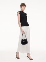 Ruffle Cuff Women Knit Tank Top GOELIA