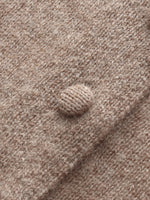 100% Cashmere Faux Two-Piece Women Cardigan GOELIA