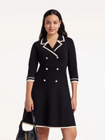 Tencel Blend Women Knit Mini Dress GOELIA