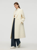 Cashmere Wool Women Wrap Overcoat GOELIA