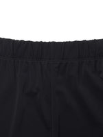 Acetate Crop T-shirt And Straight Pants Two-Piece Set GOELIA