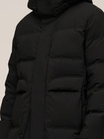 Thermal Tech Back Hooded Unisex Long Goose Down Coat GOELIA