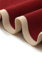 Fitted Double-Breasted V-Neck Mini Dress GOELIA