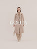 Wool Notched Lapel Double-Faced Women Coat