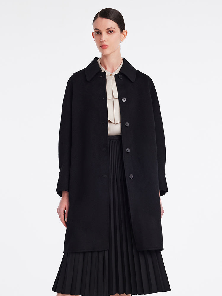100% Cashmere Coat GOELIA