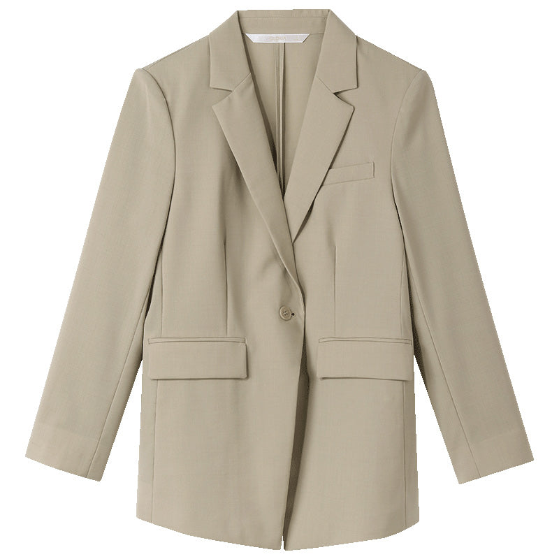 Machine Washable Worsted Wool Blazer GOELIA