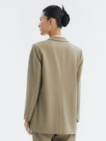 Worsted Wool Blazer GOELIA