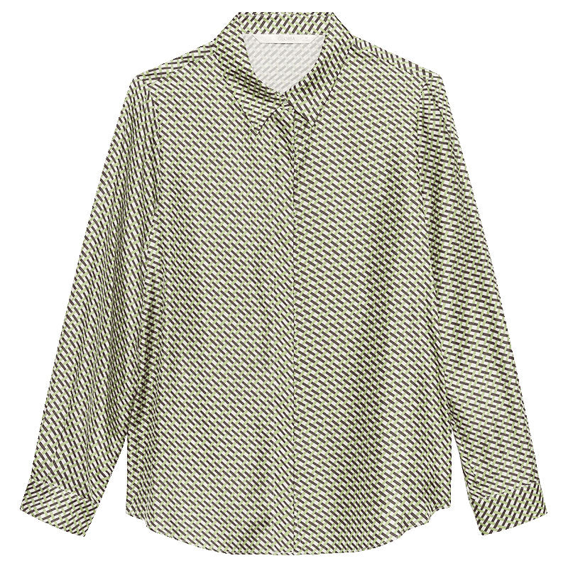 14 MM Silk Printed Shirt GOELIA