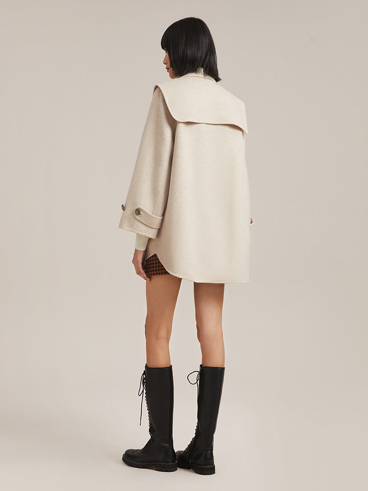 Woolen Double-Layer Coat GOELIA