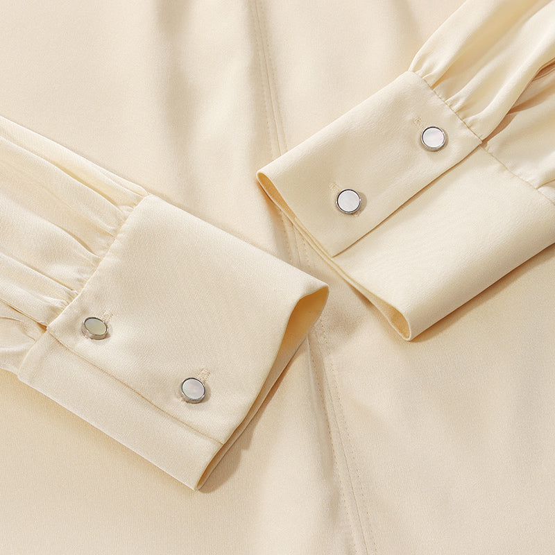 22 MM Silk Pleated Blouse GOELIA