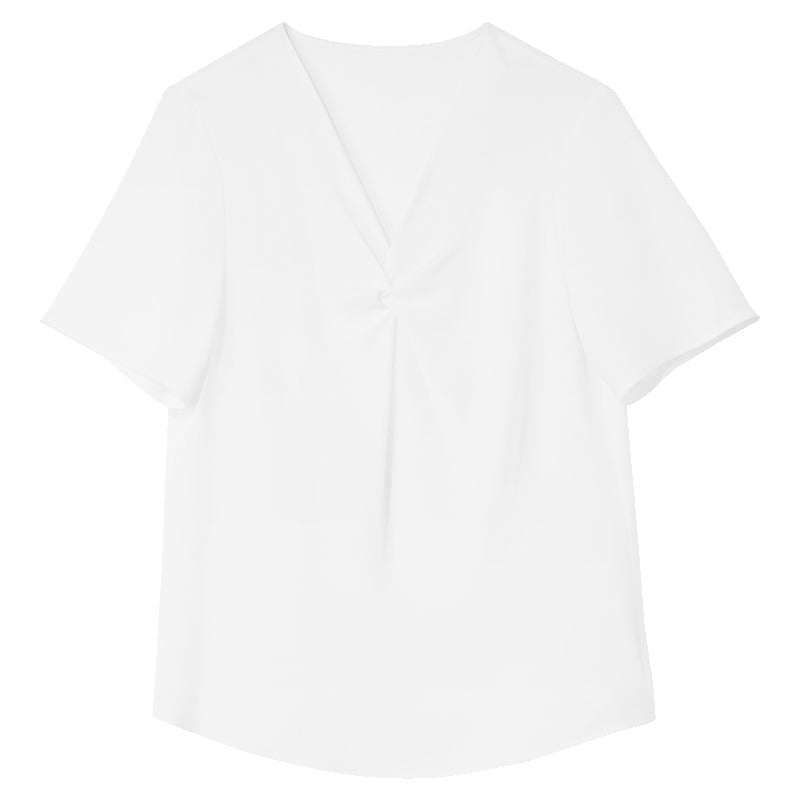 Acetate Twisted Blouse GOELIA