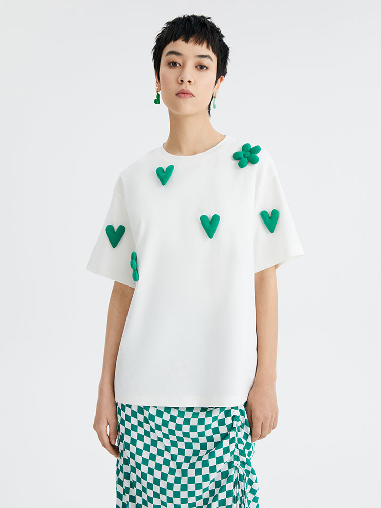 3D Knit Oversized Top GOELIA